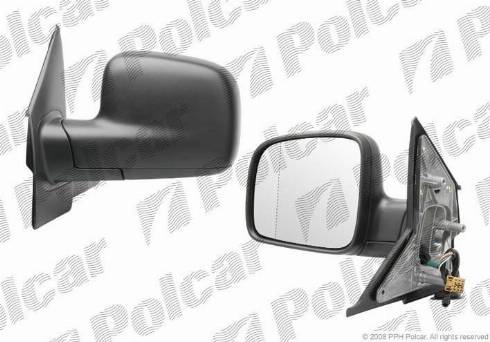 Polcar 9568514M - Зовнішнє дзеркало autozip.com.ua