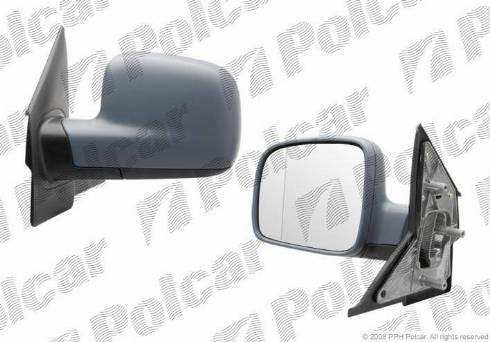 Polcar 9568511M - Зовнішнє дзеркало autozip.com.ua