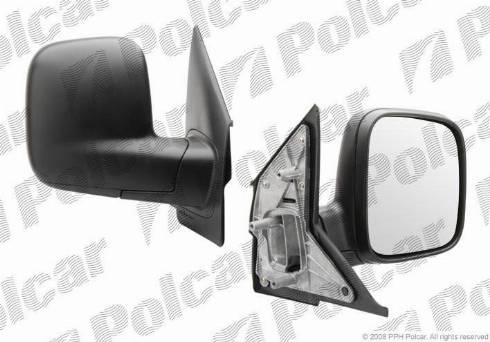 Polcar 956852-M - Зовнішнє дзеркало autozip.com.ua