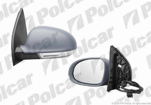 Polcar 9513515E - Зовнішнє дзеркало autozip.com.ua