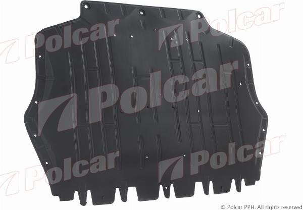 Polcar 95133461X - Захист двигуна / піддону двигуна autozip.com.ua