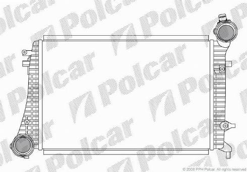 Polcar 9513J83X - Интеркулер autozip.com.ua
