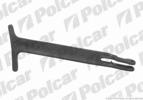 Polcar 951205-8 - Ручка відкривання моторного відсіку autozip.com.ua