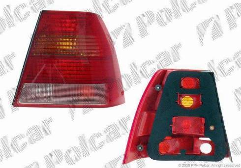 Polcar 951288-H - Задній ліхтар autozip.com.ua