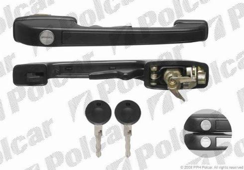 Polcar 9534Z-42 - Ручка двері autozip.com.ua