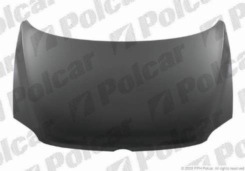 Polcar 953003 - Капот двигуна autozip.com.ua