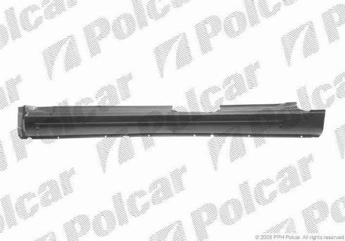 Polcar 953842-1 - Підніжка, накладка порога autozip.com.ua