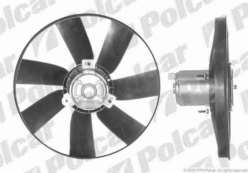Polcar 953823U1 - Вентилятор, охолодження двигуна autozip.com.ua