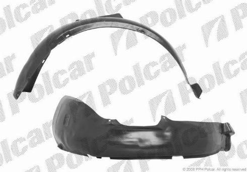 Polcar 9524FL-1 - Внутрішня частина крила autozip.com.ua