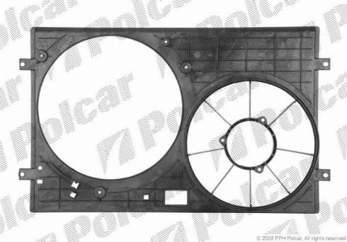 Polcar 952523 - Вентилятор, охолодження двигуна autozip.com.ua