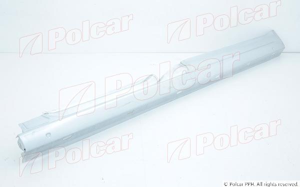 Polcar 9575412K - Підніжка, накладка порога autozip.com.ua