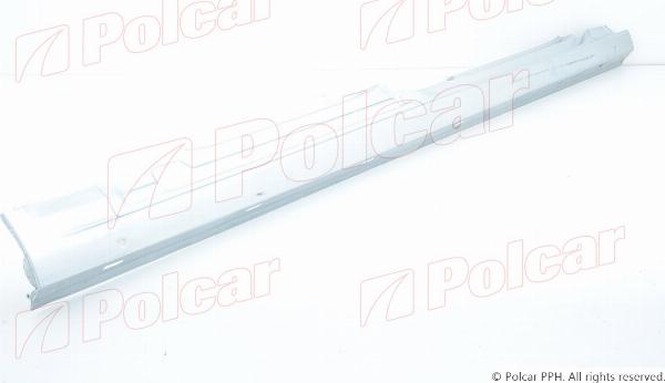 Polcar 9575423K - Підніжка, накладка порога autozip.com.ua