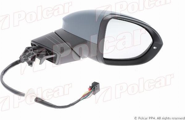 Polcar 95C3524M - Зовнішнє дзеркало autozip.com.ua