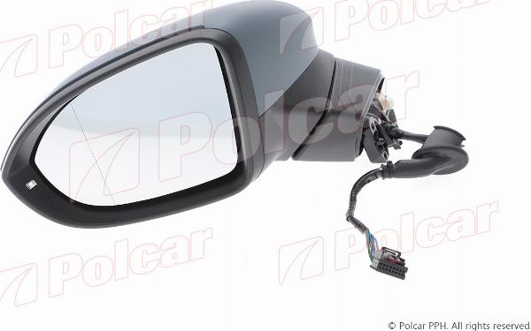 Polcar 95H1515M - Зовнішнє дзеркало autozip.com.ua