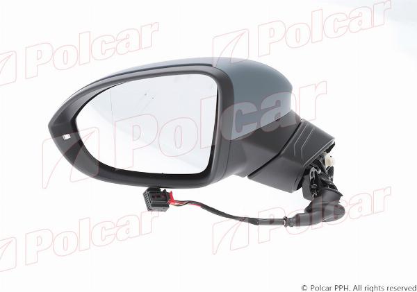 Polcar 95H1513M - Зовнішнє дзеркало autozip.com.ua