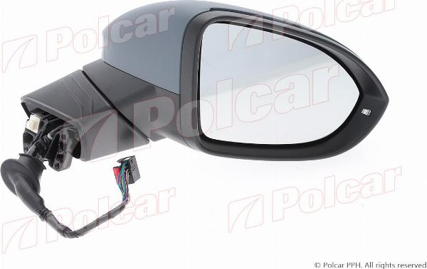Polcar 95H1525M - Зовнішнє дзеркало autozip.com.ua
