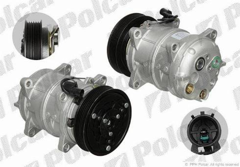 Polcar 9040KS-2 - Компресор, кондиціонер autozip.com.ua