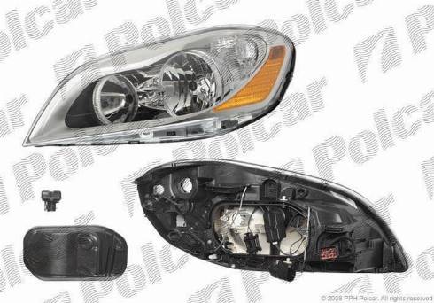 Polcar 906509-E - Основна фара autozip.com.ua