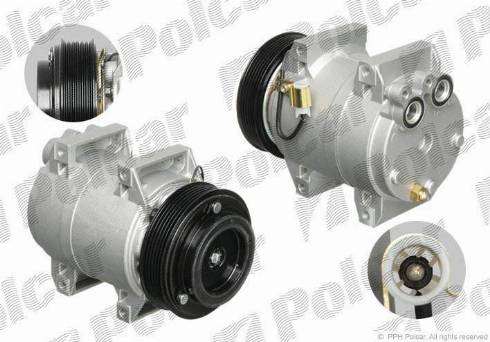 Polcar 9080KS-2 - Компресор, кондиціонер autozip.com.ua