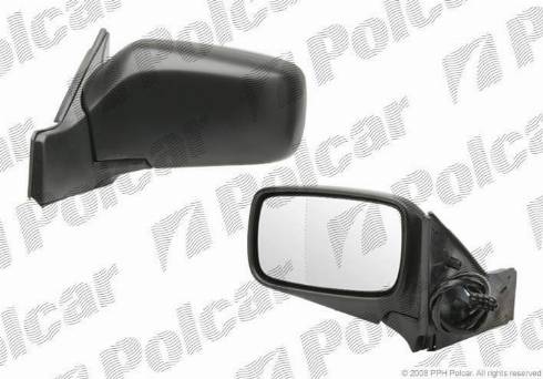 Polcar 9032524M - Зовнішнє дзеркало autozip.com.ua