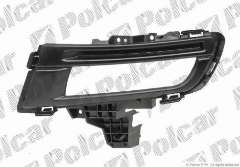 Polcar 45412711 - Рама, протитуманні фари autozip.com.ua