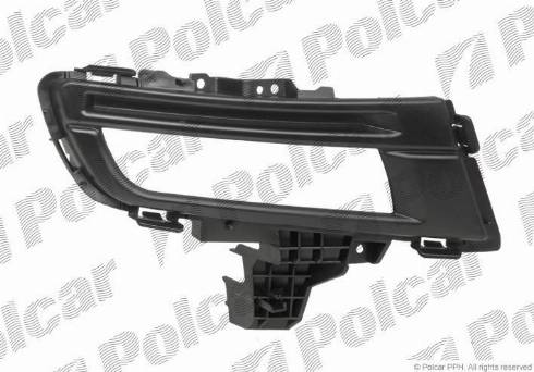 Polcar 45412712 - Рама, протитуманні фари autozip.com.ua