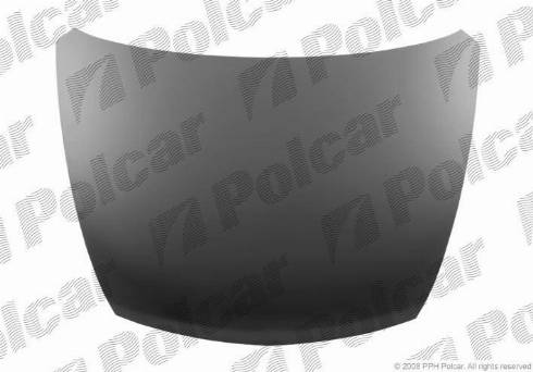 Polcar 456003 - Капот двигуна autozip.com.ua