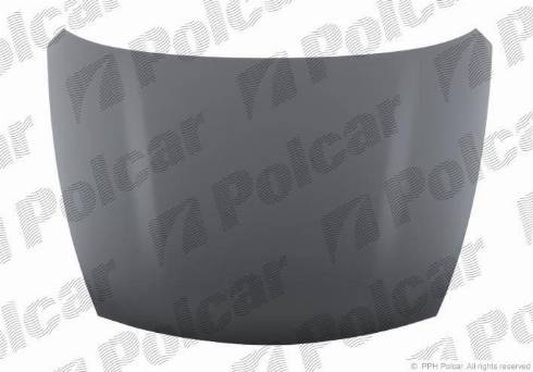 Polcar 456103 - Капот двигуна autozip.com.ua