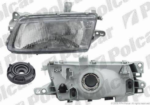 Polcar 4507090E - Основна фара autozip.com.ua