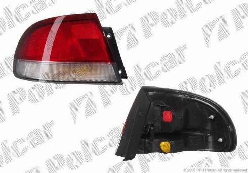 Polcar 451687 - Задній ліхтар autozip.com.ua