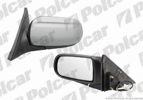 Polcar 4517514E - Зовнішнє дзеркало autozip.com.ua