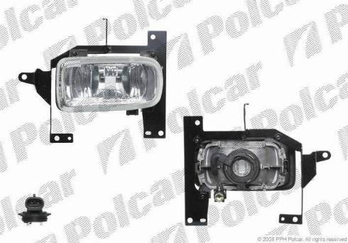 Polcar 4517291E - Противотуманная фара autozip.com.ua