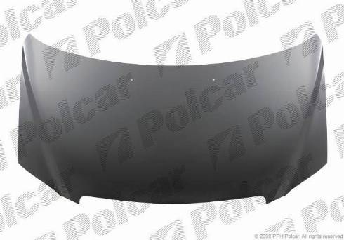 Polcar 457903 - Капот двигуна autozip.com.ua