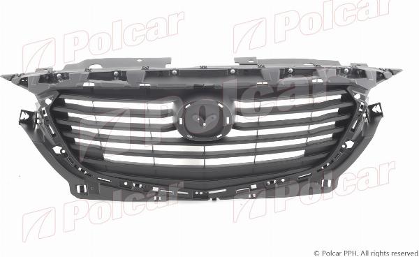 Polcar 45L105 - Решітка радіатора autozip.com.ua