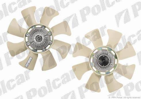 Polcar 410123S2 - Вентилятор, охолодження двигуна autozip.com.ua