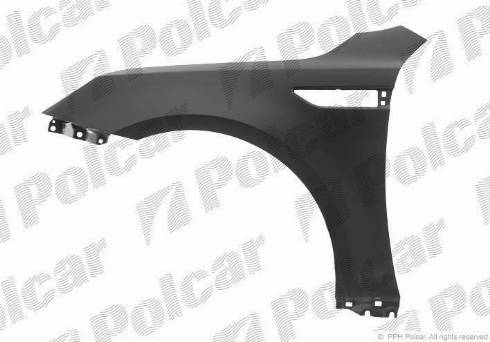 Polcar 41D101 - Крило autozip.com.ua