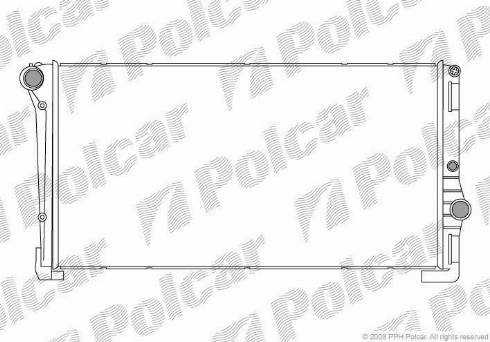 Polcar 4202086X - Радіатор, охолодження двигуна autozip.com.ua