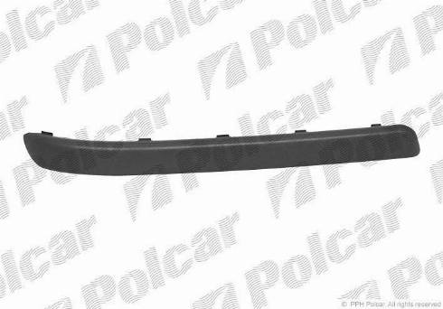 Polcar 555796-5 - Облицювання / захисна накладка, буфер autozip.com.ua