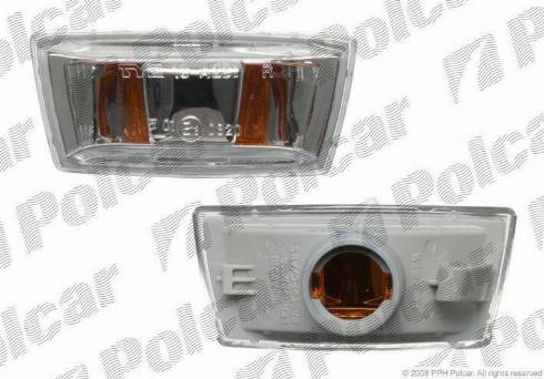 Polcar 5509207E - Бічний ліхтар, покажчик повороту autozip.com.ua