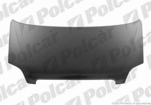 Polcar 550303 - Капот двигуна autozip.com.ua
