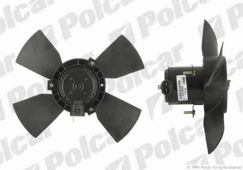 Polcar 550723U1 - Вентилятор, охолодження двигуна autozip.com.ua