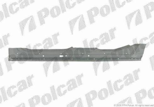 Polcar 551842 - Підніжка, накладка порога autozip.com.ua