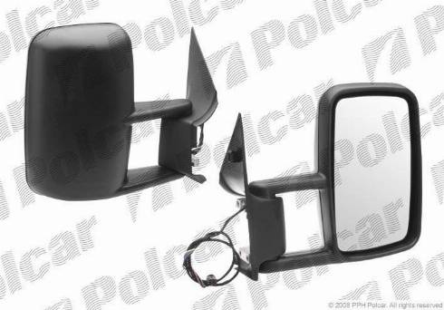 Polcar 5062524M - Зовнішнє дзеркало autozip.com.ua