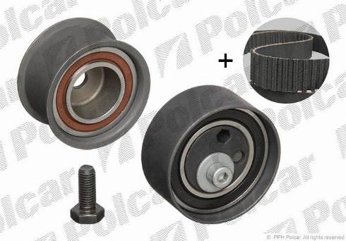 Polcar 530017810 - Комплект ременя ГРМ autozip.com.ua