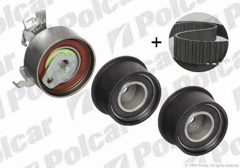 Polcar 530035810 - Водяний насос + комплект зубчатого ременя autozip.com.ua