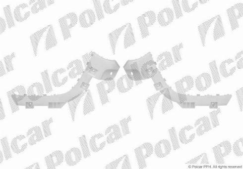 Polcar 525596-7 - Кронштейн, буфер autozip.com.ua