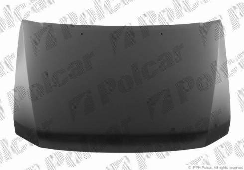 Polcar 528703 - Капот двигуна autozip.com.ua