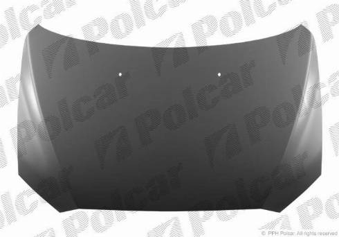 Polcar 523403 - Капот двигуна autozip.com.ua