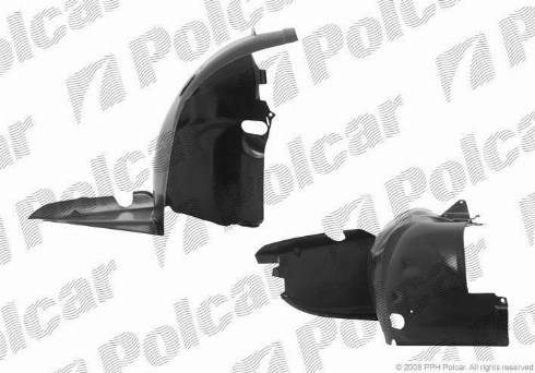 Polcar 5746FP-1 - Обшивка, колісна ніша autozip.com.ua
