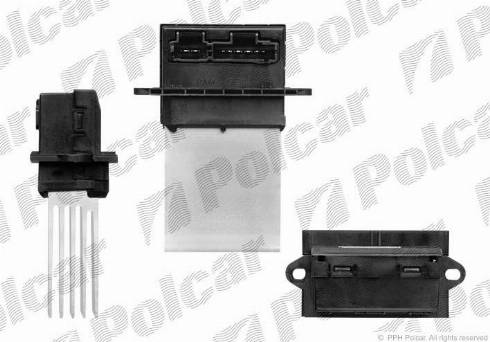 Polcar 5746KST1X - Елементи управління, кондиціонер autozip.com.ua